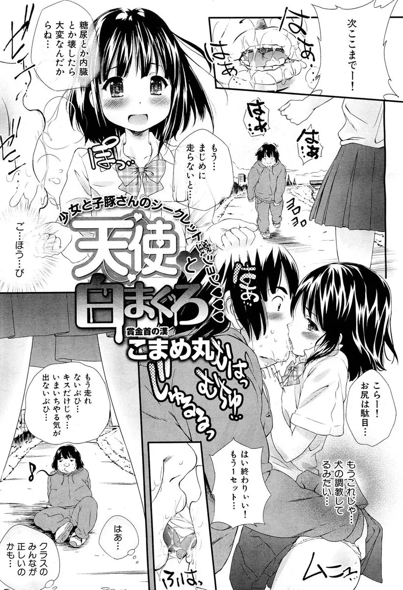 【エロ漫画】天使のような優しい美少女JKがいじめをやめさせるためにキモデブ男子をダイエットさせようとしてごほうびにおっぱいを触らせてあげたら、暴走した男に処女を奪われひたすら犯されまくる！