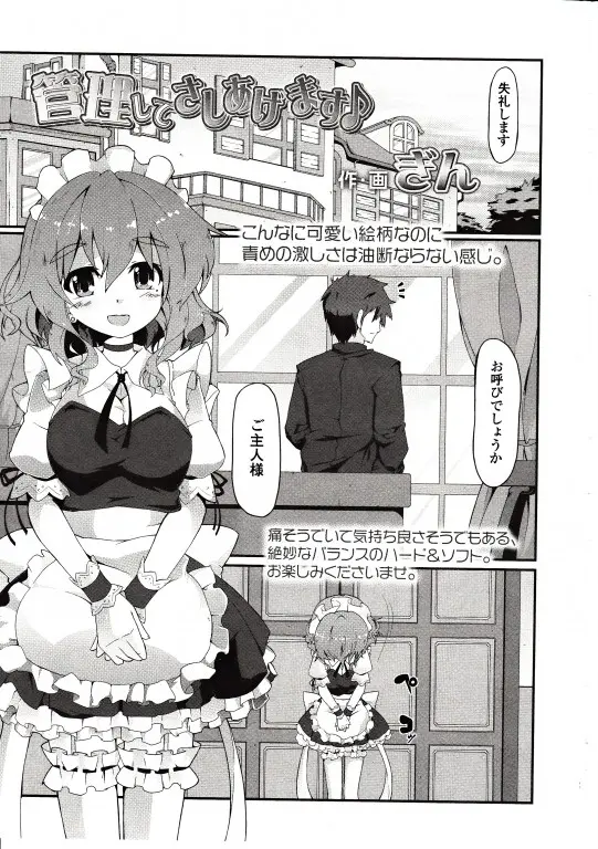 【エロ漫画】エロDVDが見つかって嫁に口止めして貰う代わりに超ドSだった美少女メイドに貞操帯をつけられ射精管理をされおもちゃにされているご主人様ｗ