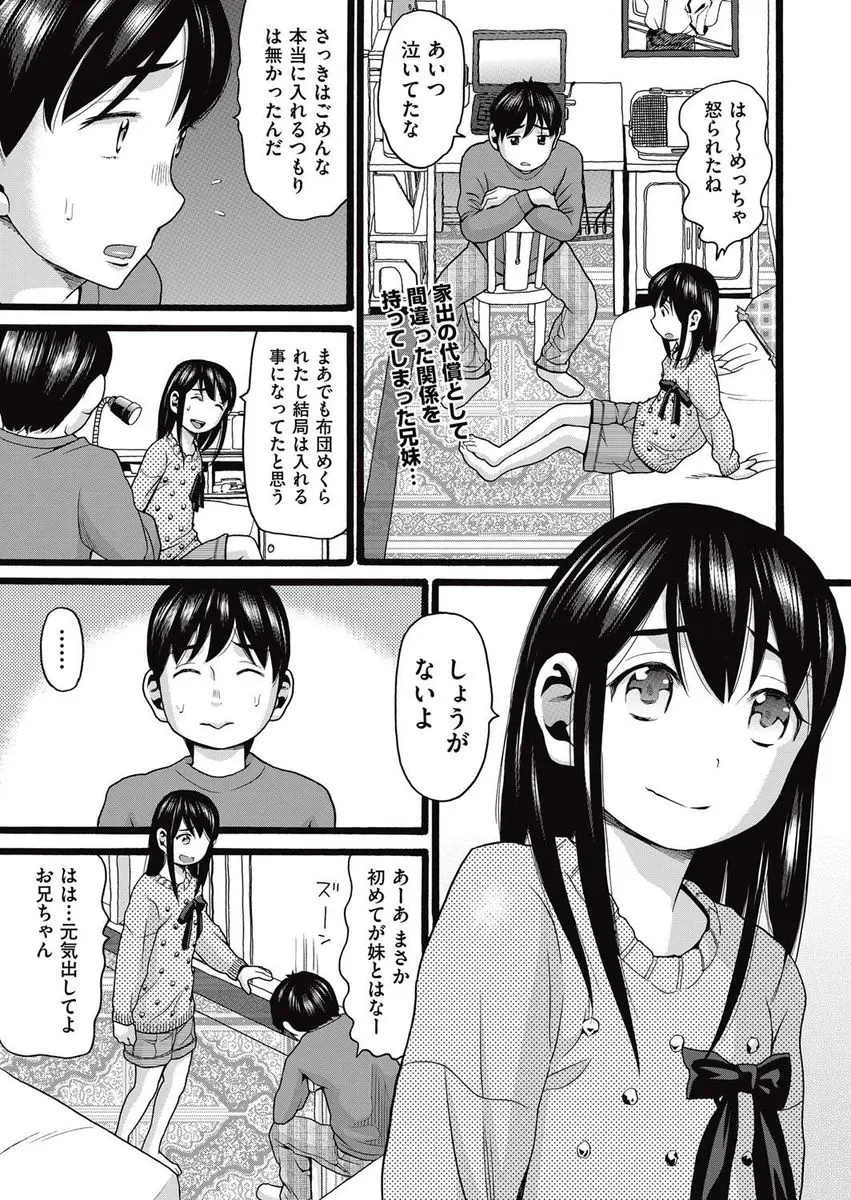 【エロ漫画】射精はしてないけど妹と勢いで近親相姦してしまったがお互い忘れられない兄妹が中出し近親相姦してしまう！